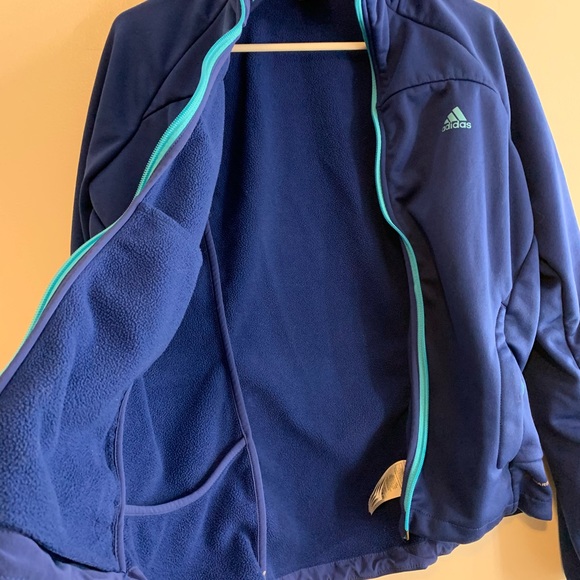 Adidas Women’s Fleece Jacket - Picture 3 of 7